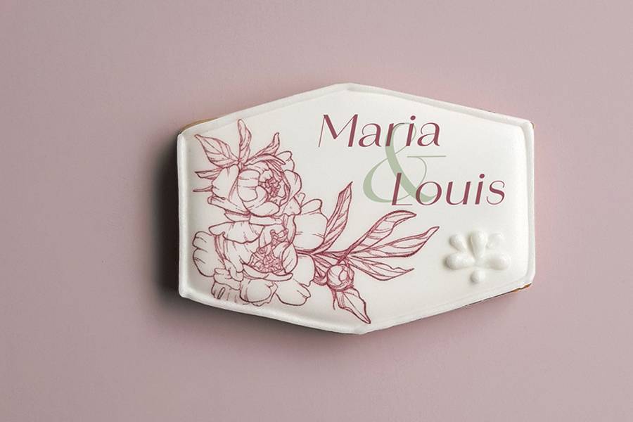 Biscuits mariage Maria & Louis