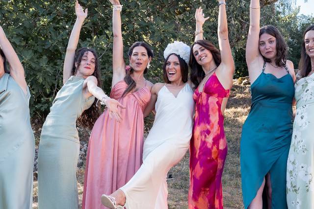 Groupes demoiselles honneur