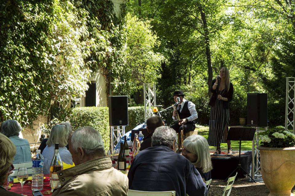 Duo avec chanteuse