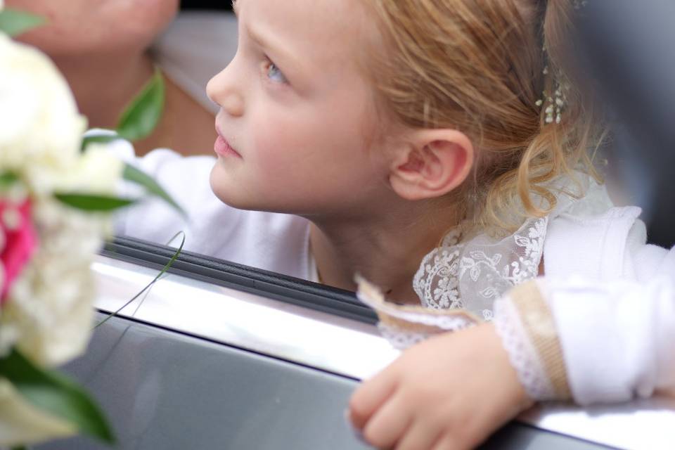 Mariée et sa fille