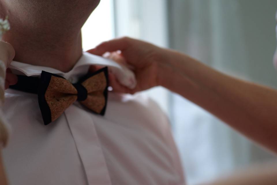 Préparatifs marié