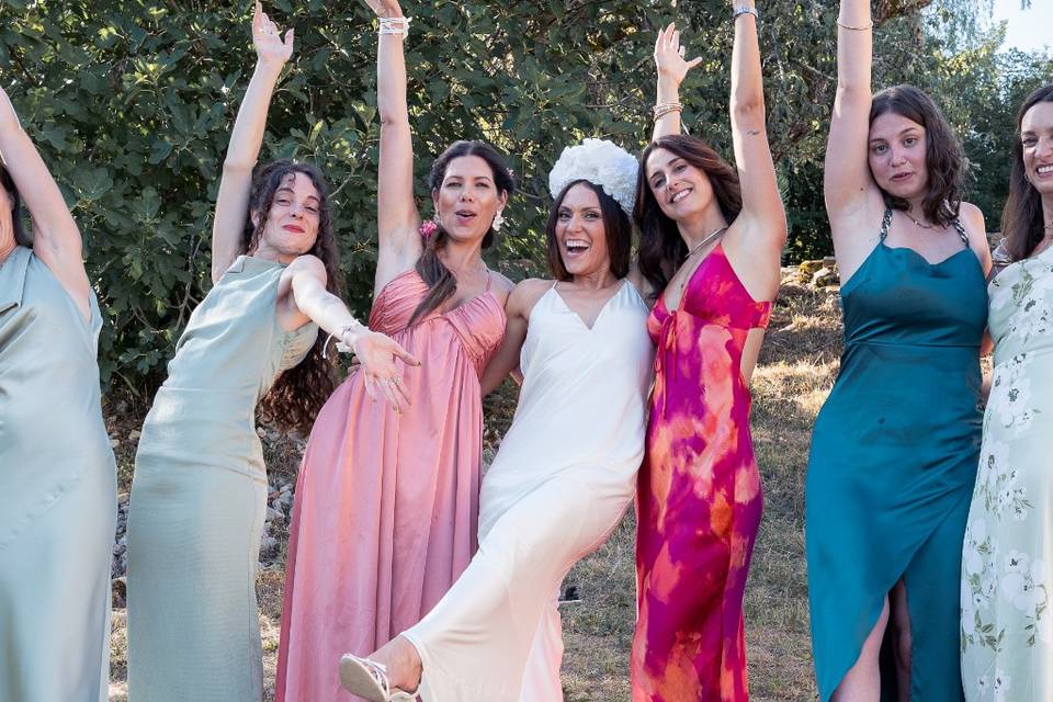 Groupes demoiselles honneur