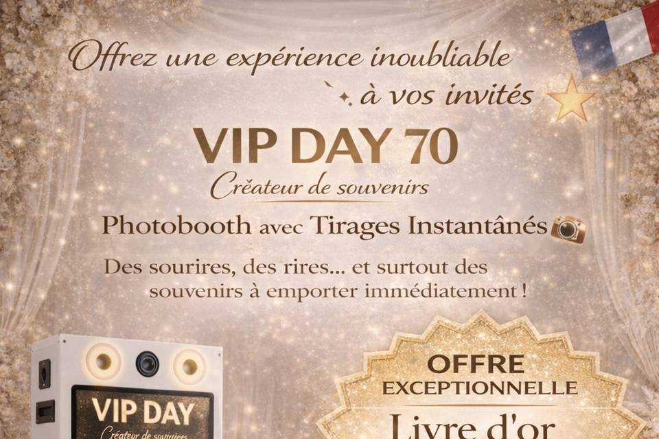 Photobooth et livres d'or