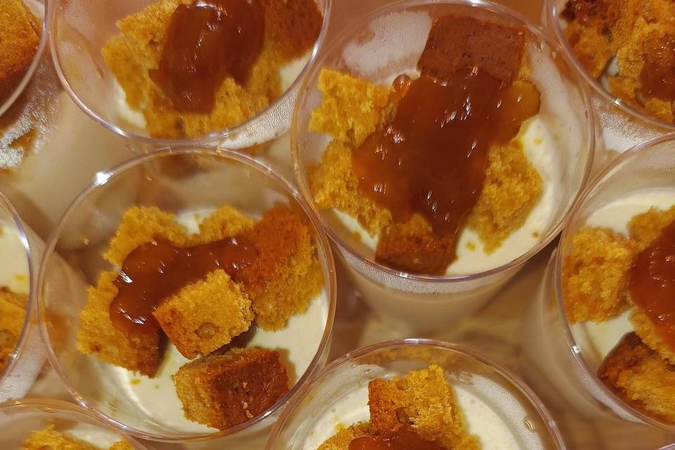 Panna cotta au foie gras