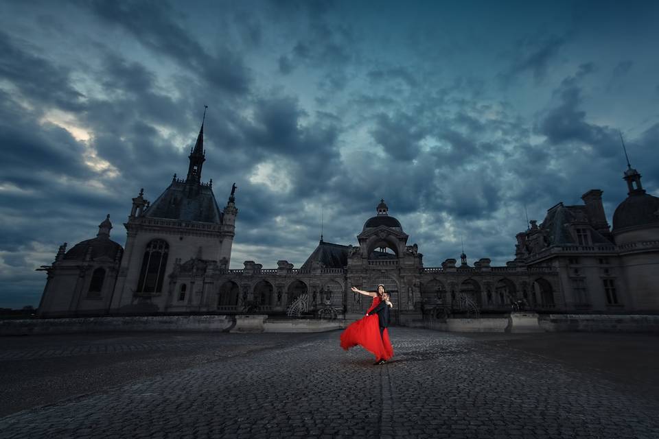 La robe rouge