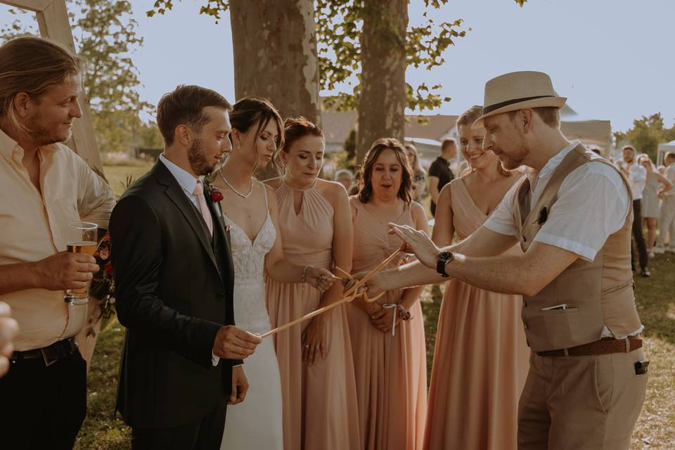 Jeb hammer magicien mariage