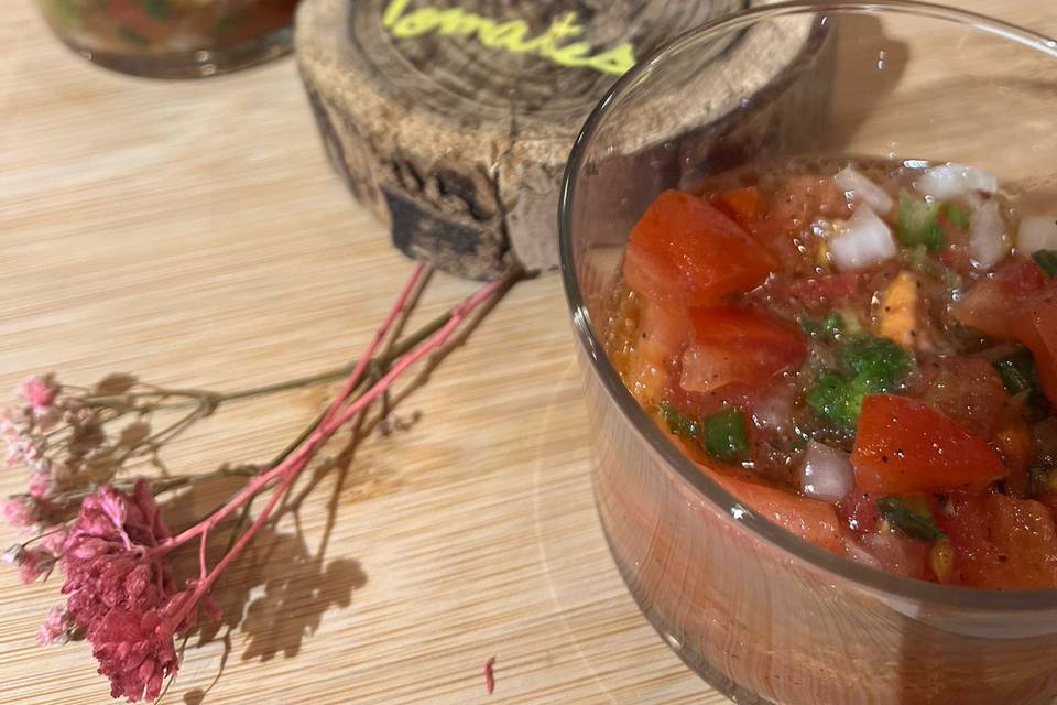 Buffet rougail tomates