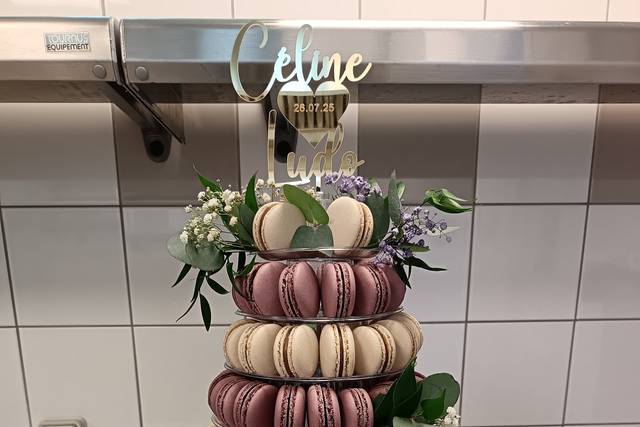 Pièce montée macarons