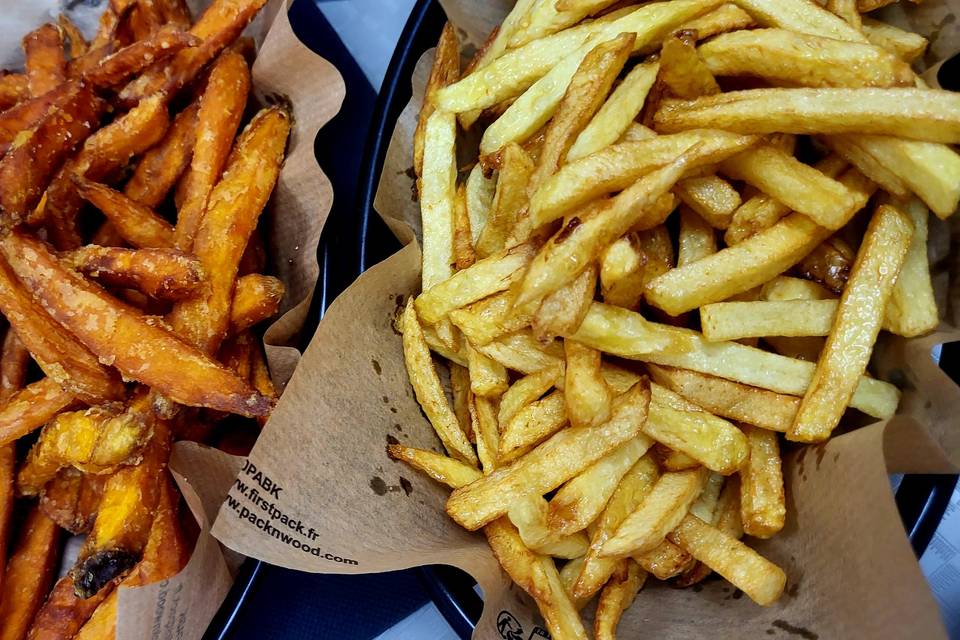 Frites en folie