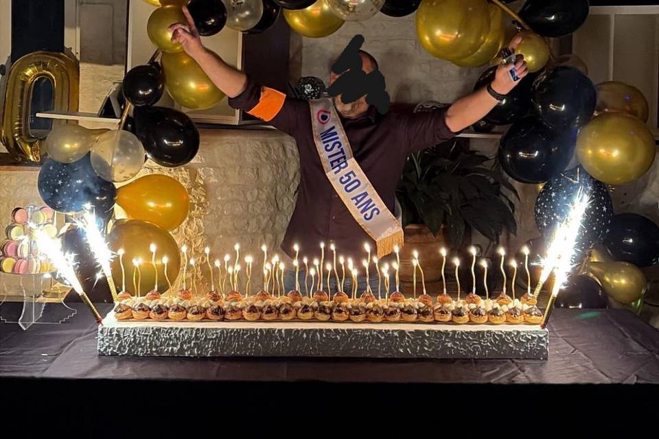 Long cake
