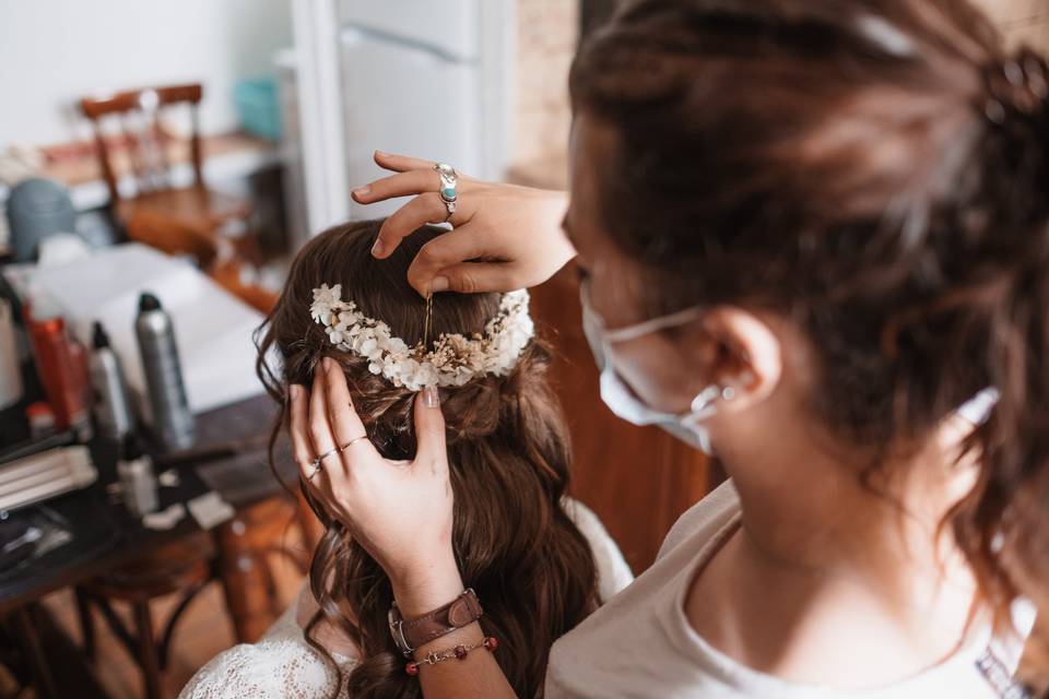 Coiffure Mariée