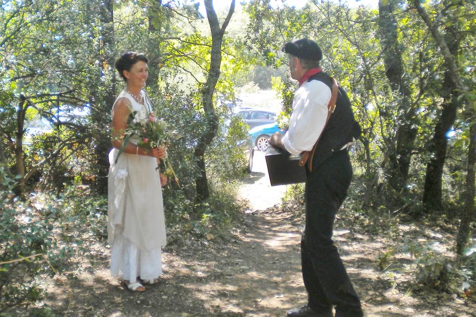 Mariage dans les bois