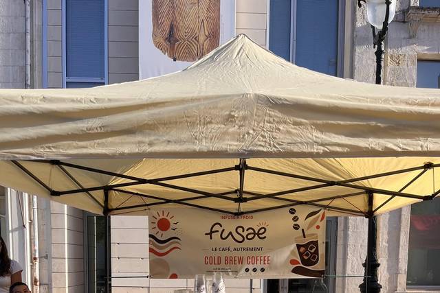 Notre stand au complet