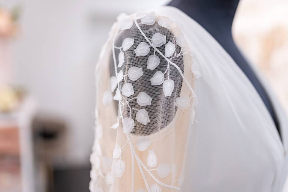 Détail Broderie Robe