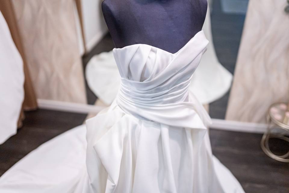 Drapé Robe Mariée
