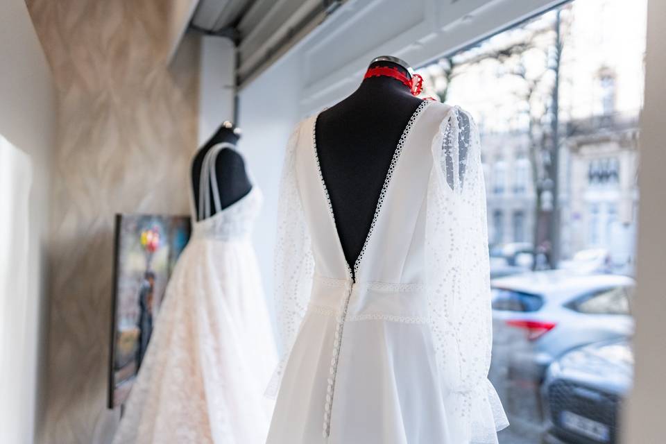 Mannequin Robe Blanche