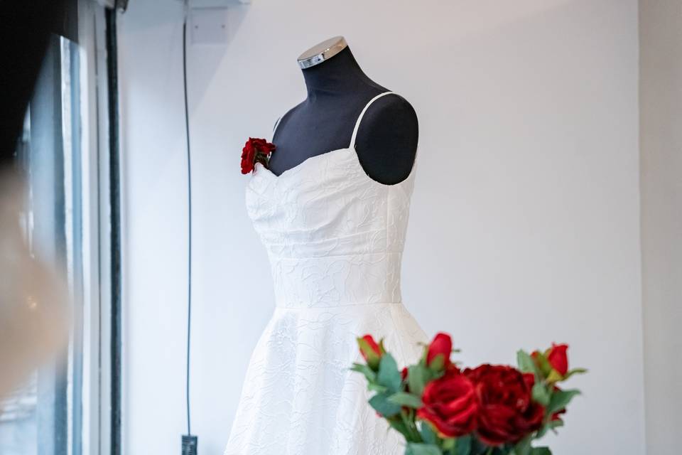 Mannequin Robe Rouge