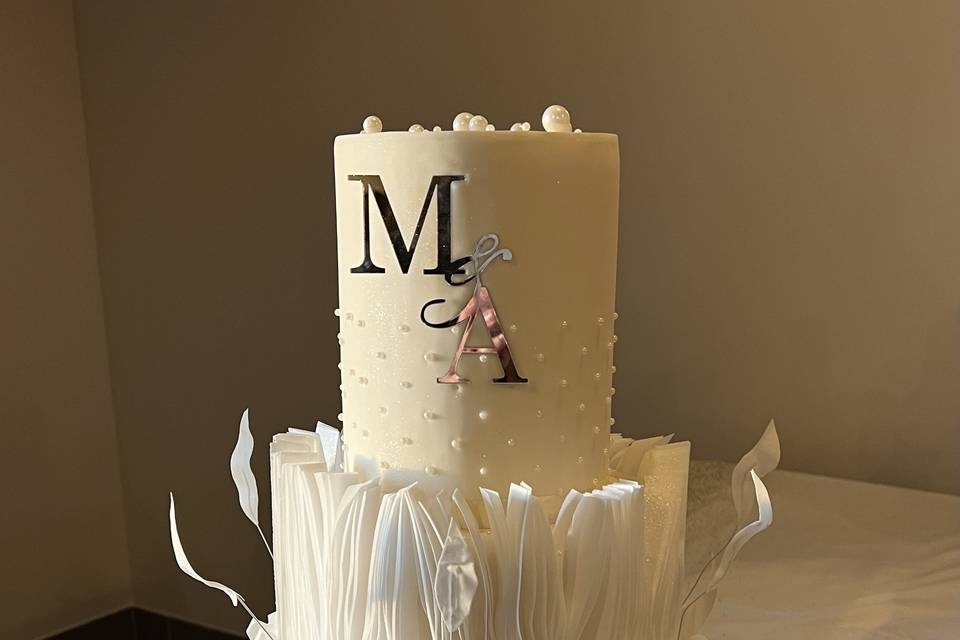 Wedding cake waffer paper