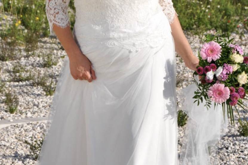 Robe de mariée femmes rondes