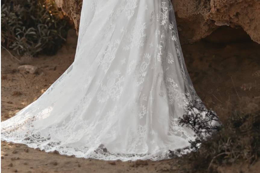 Robe de mariée sirène dentelle