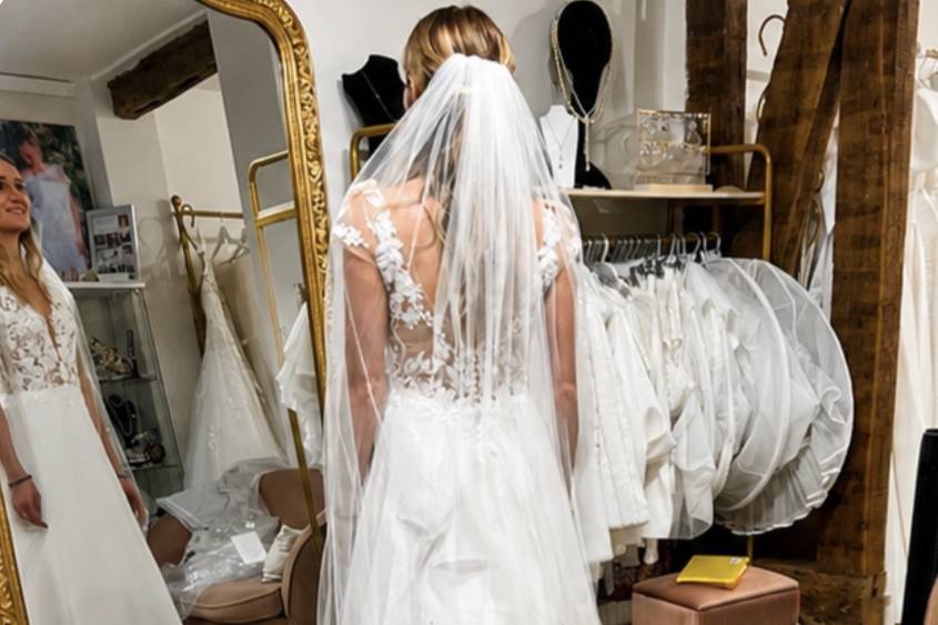 Robe de mariée coupe A