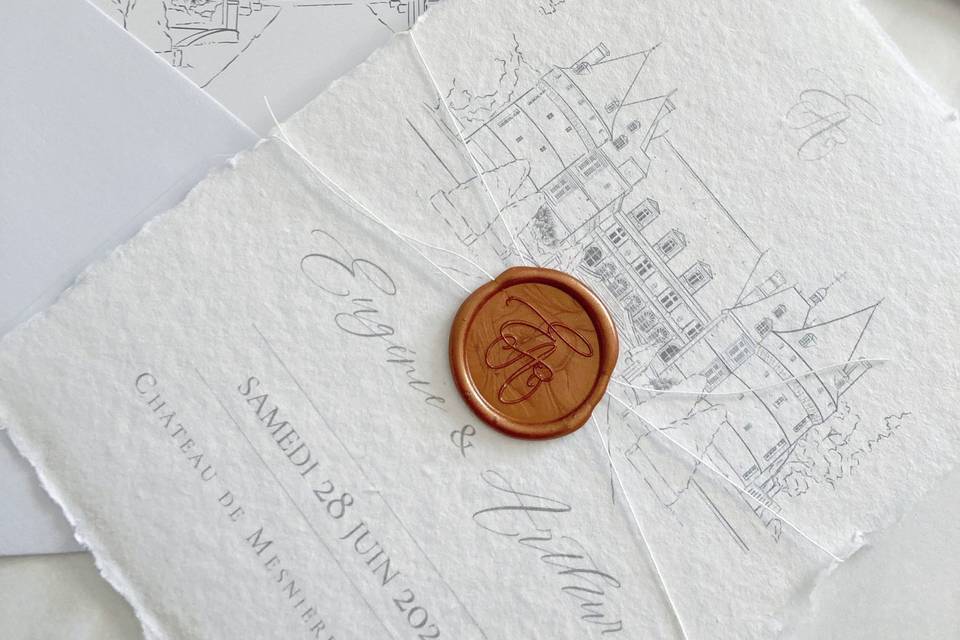 Papier fait main et lieu