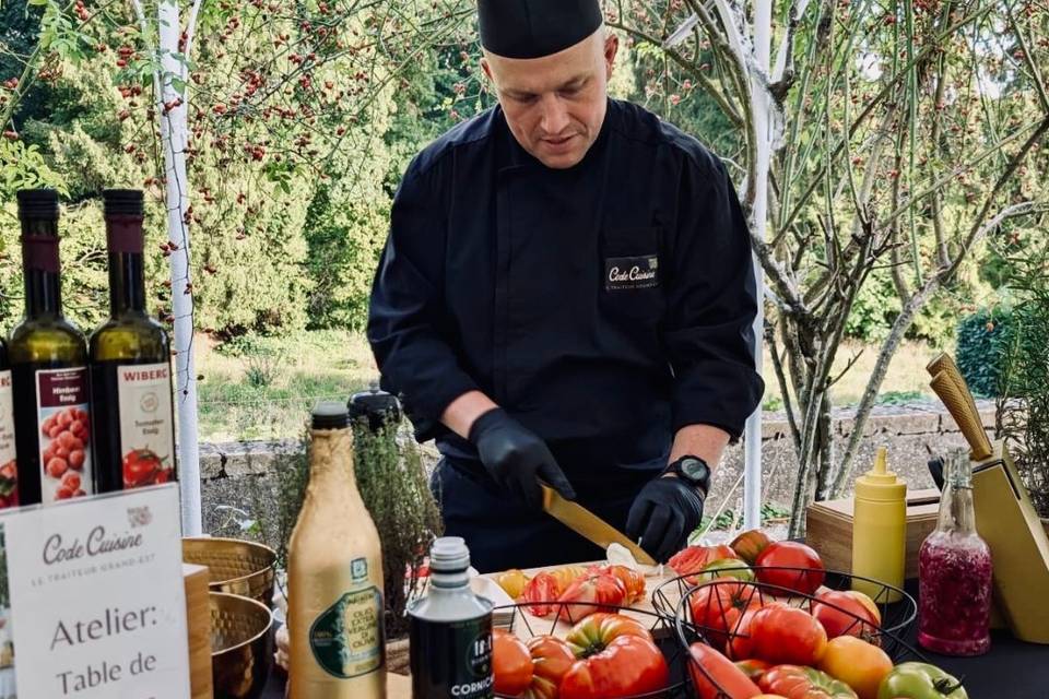 Atelier la table des tomates