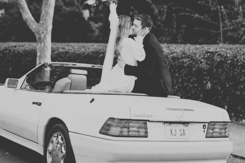 Mercedes cabriolet Mariages