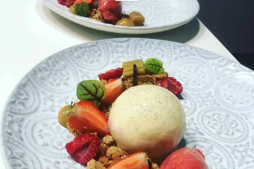 Rhubarbe fraise framboise