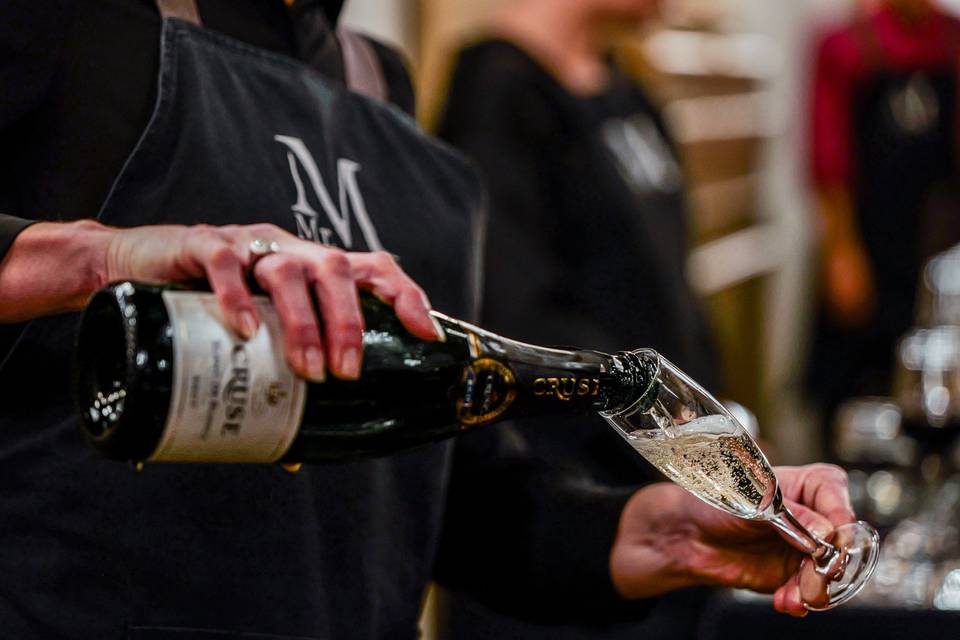 Service champagne