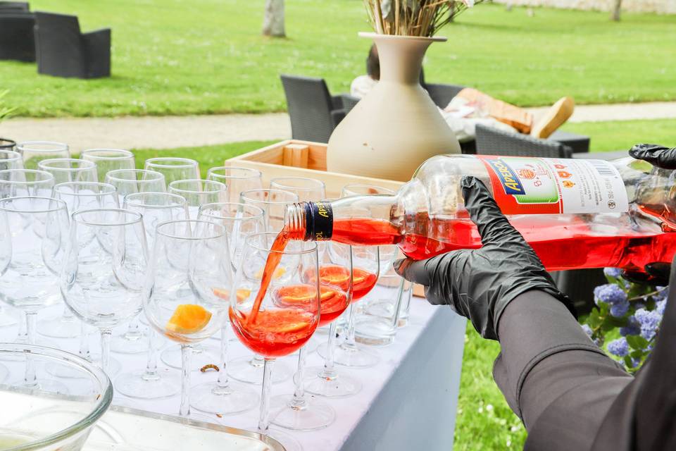 Service boissons extérieur
