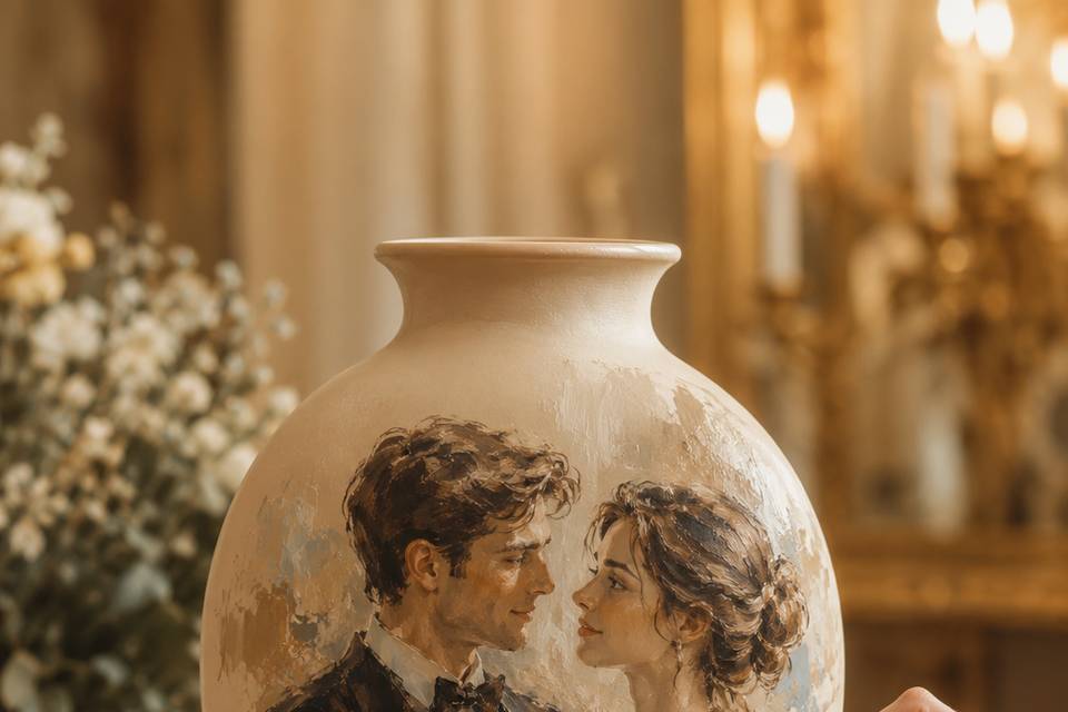 Peinture sur potterie