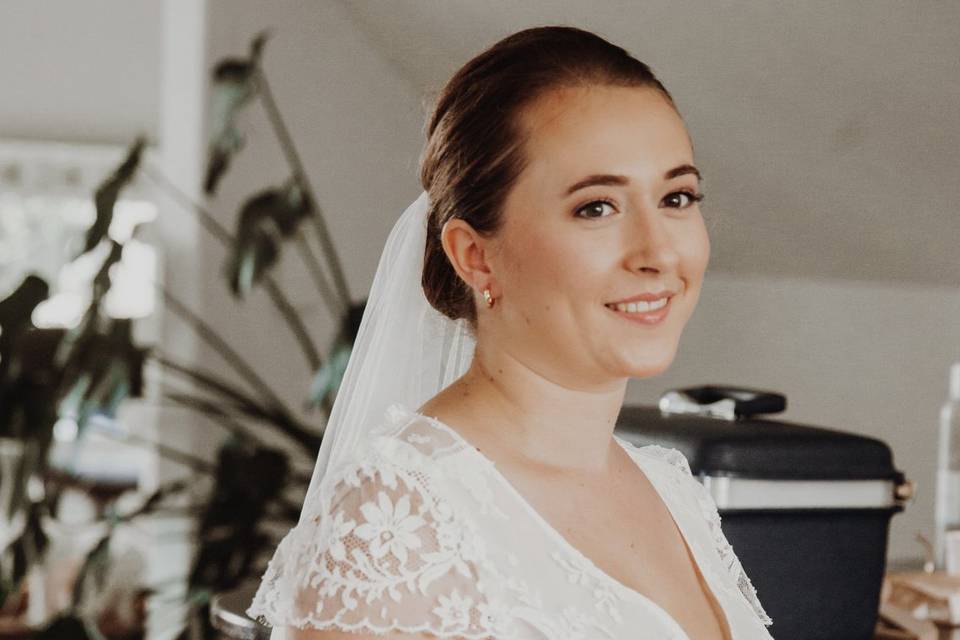 Maquillage & coiffure mariée