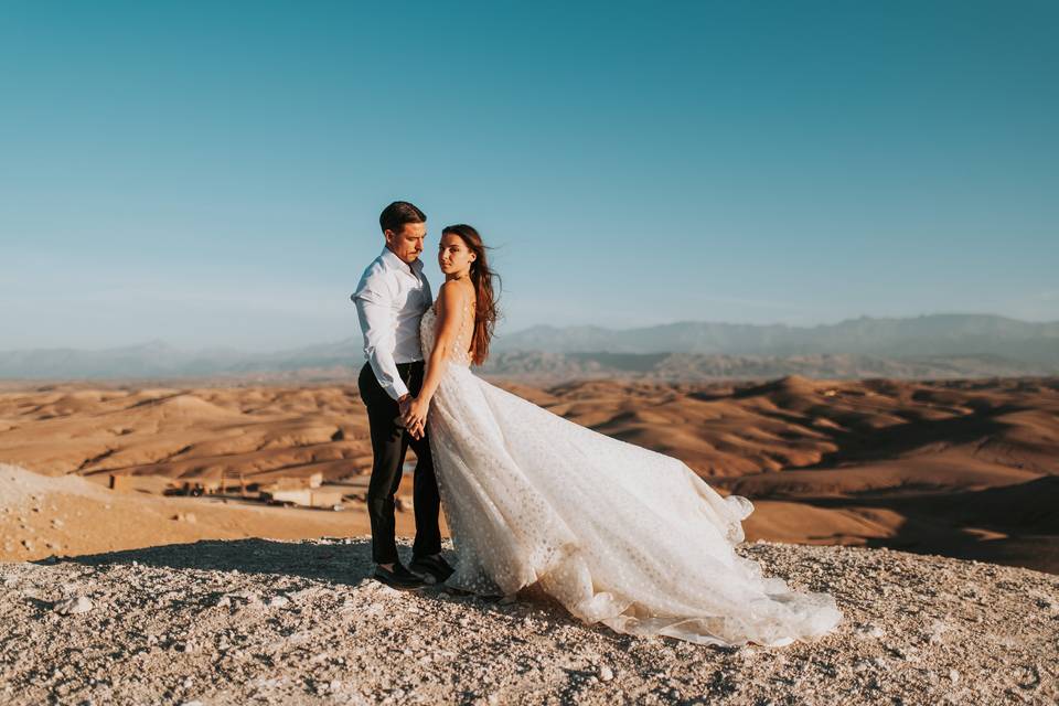 Desert d'Agafay - Maroc