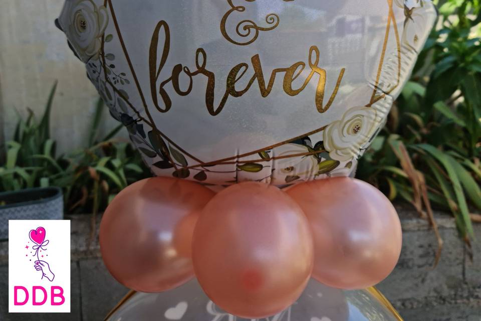 Ballon mylar mariage