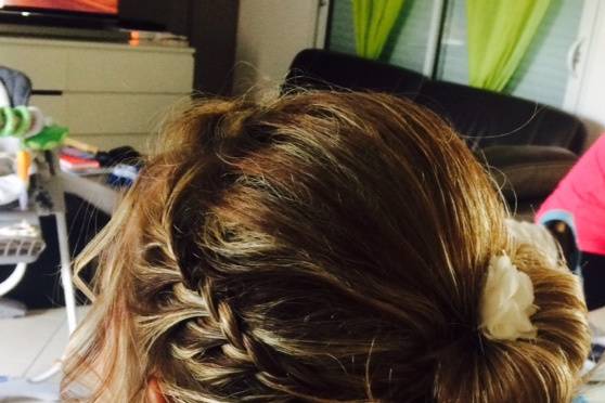 Chignon tressé