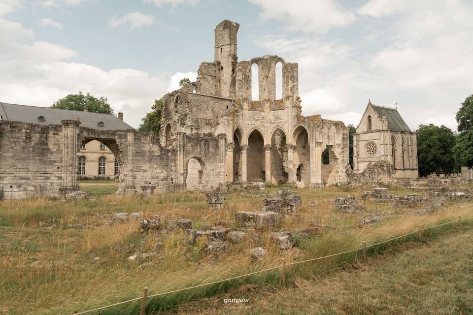 À l'Abbaye de chaalis
