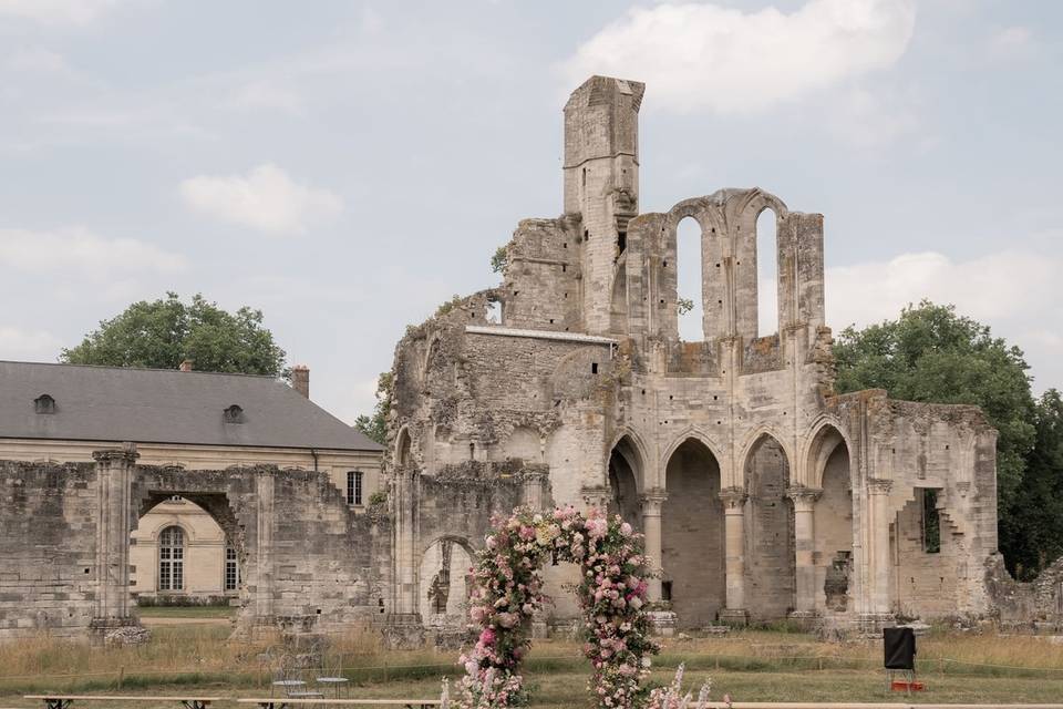 À l'Abbaye de chaalis