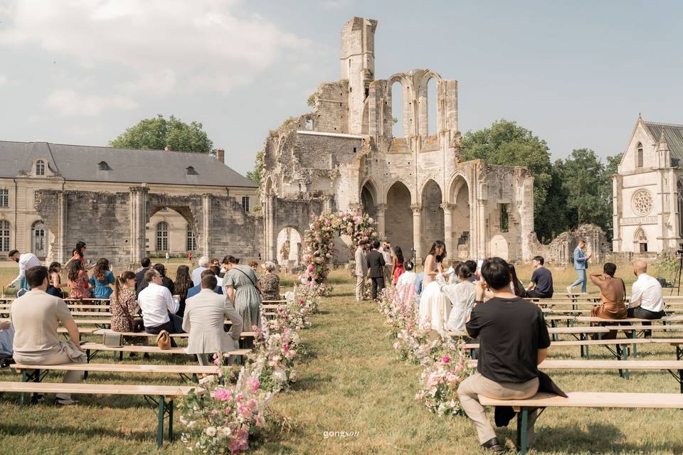 À l'Abbaye de chaalis