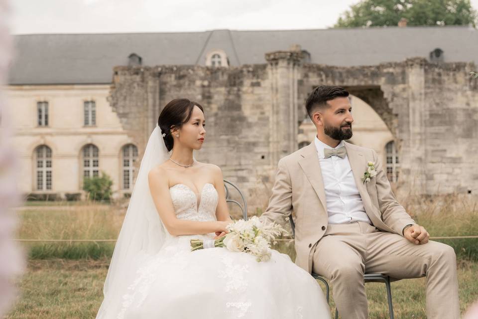 À l'Abbaye de chaalis