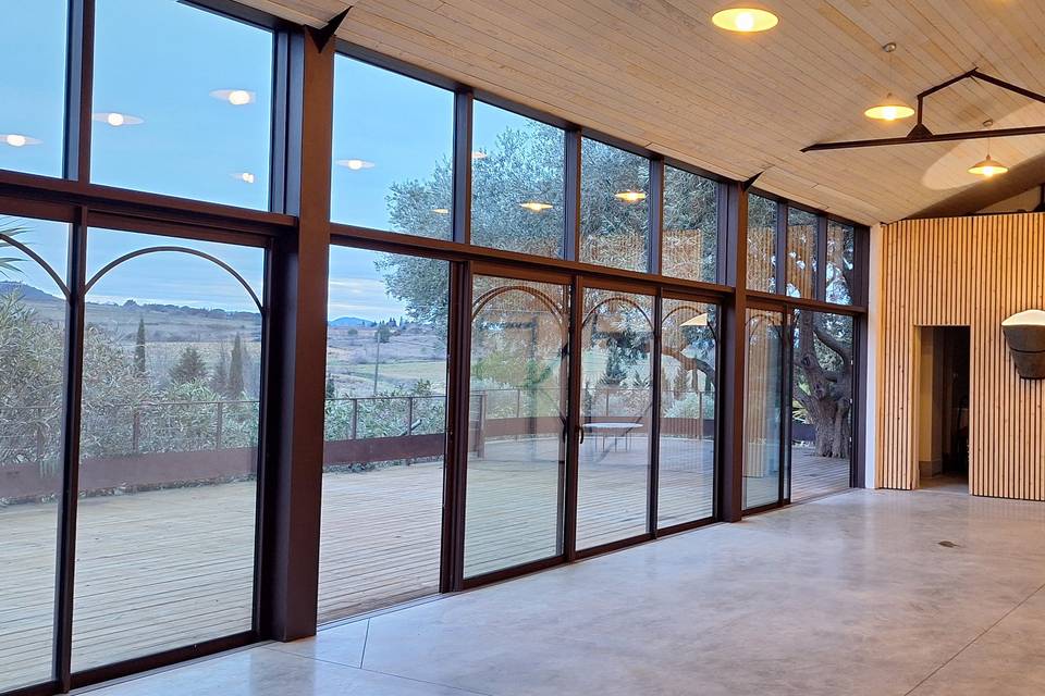 Salle reception+terrasse