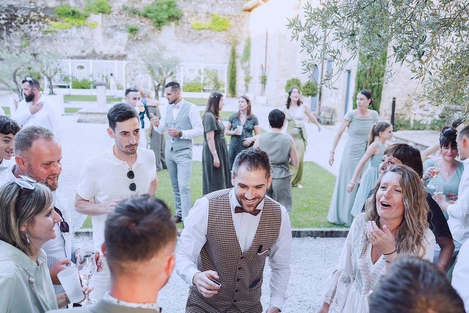 Magie rapprochée mariage