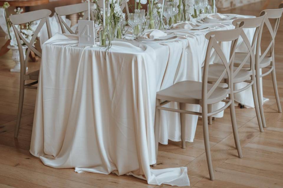 Table de réception