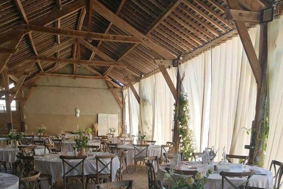 Dîner dans la salle