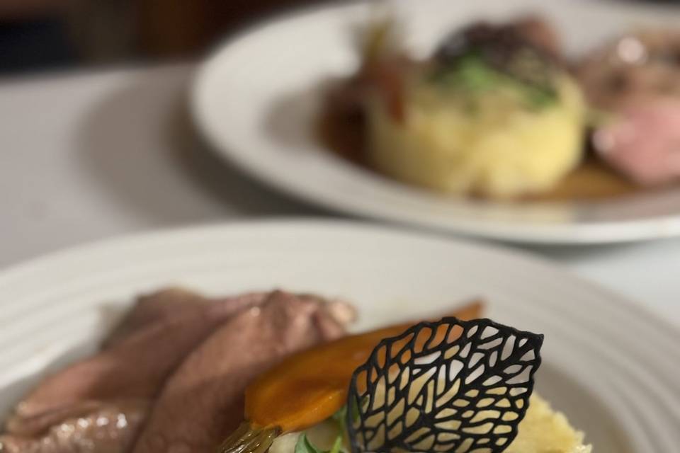 agneau et jus