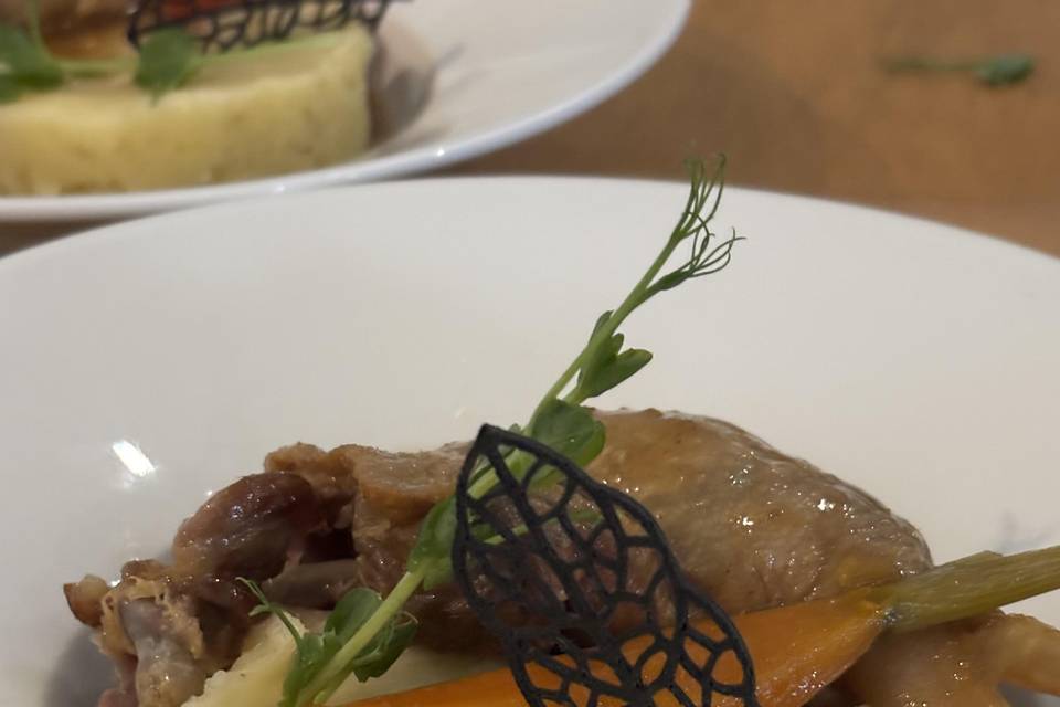 canard et jus réduit