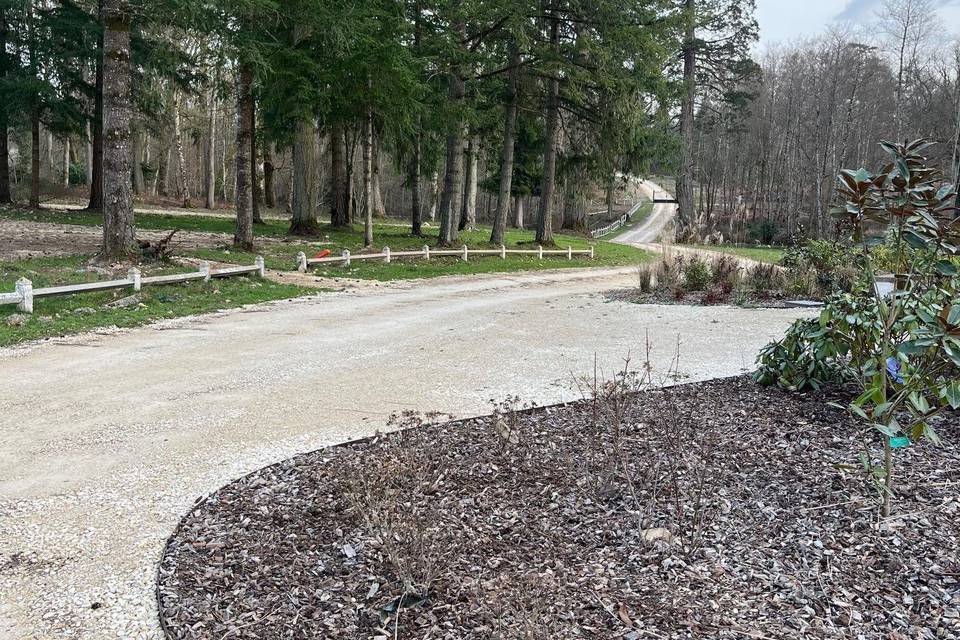 Allée principale
