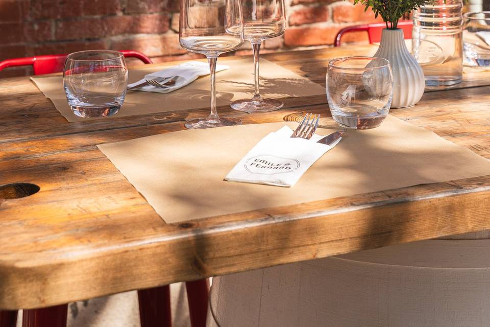 Table dressée