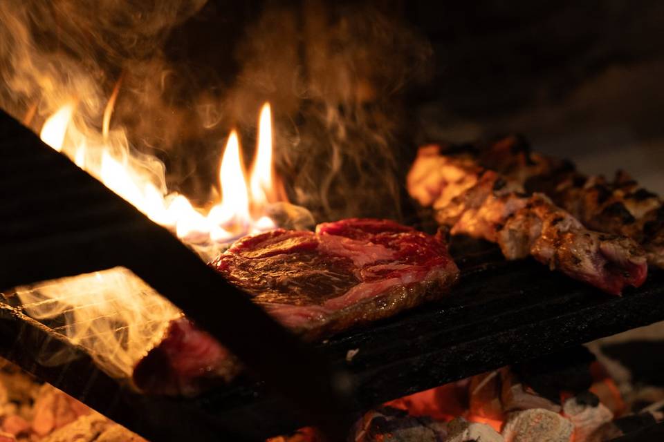 Grillade à la braise