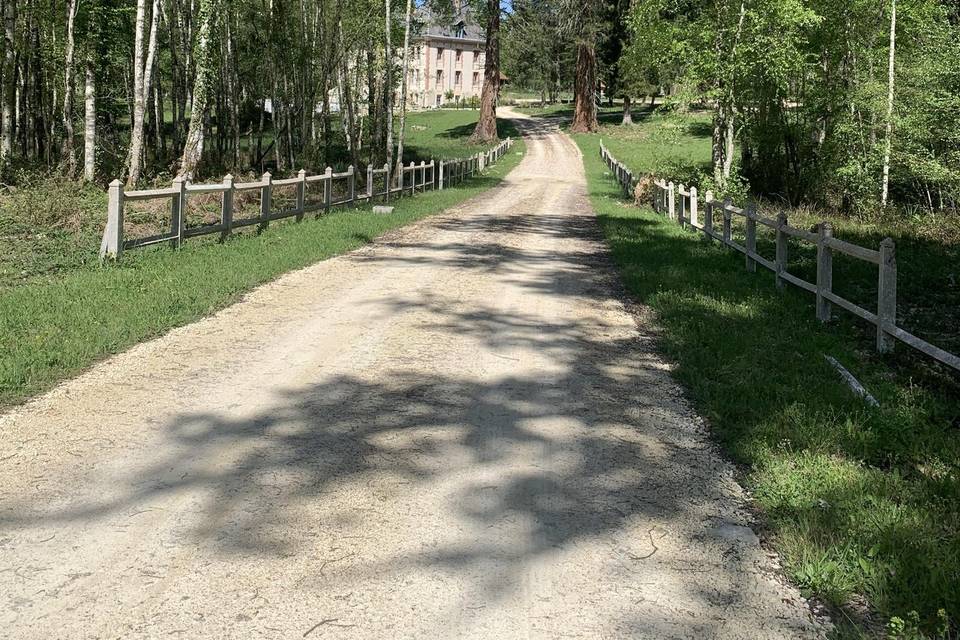 Allée principale